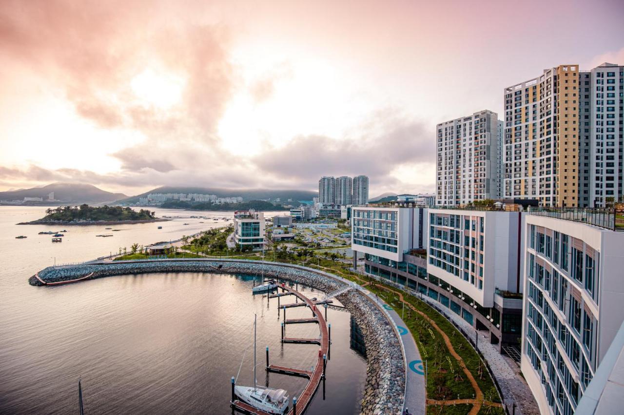 Ocean Marina Suite View Yeosu Exterior foto